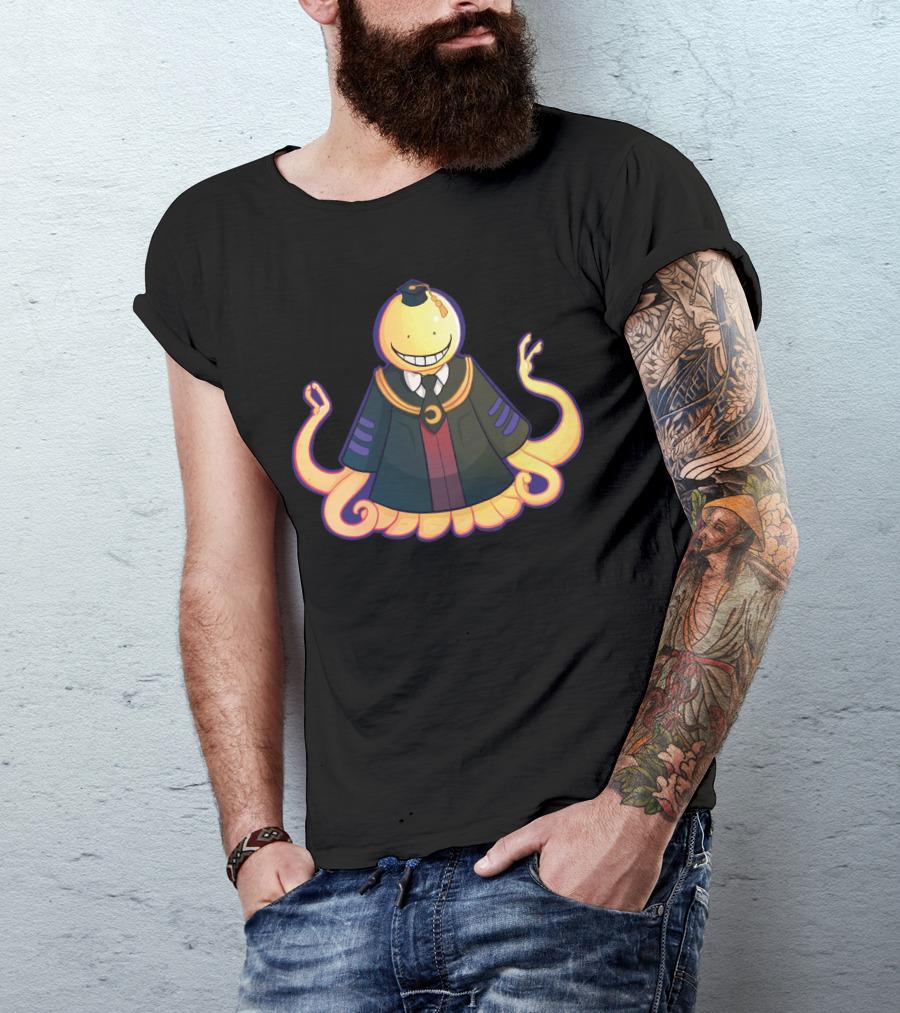 Korosensei Assassination Classroom Octopus Teacher Character T-Shirt