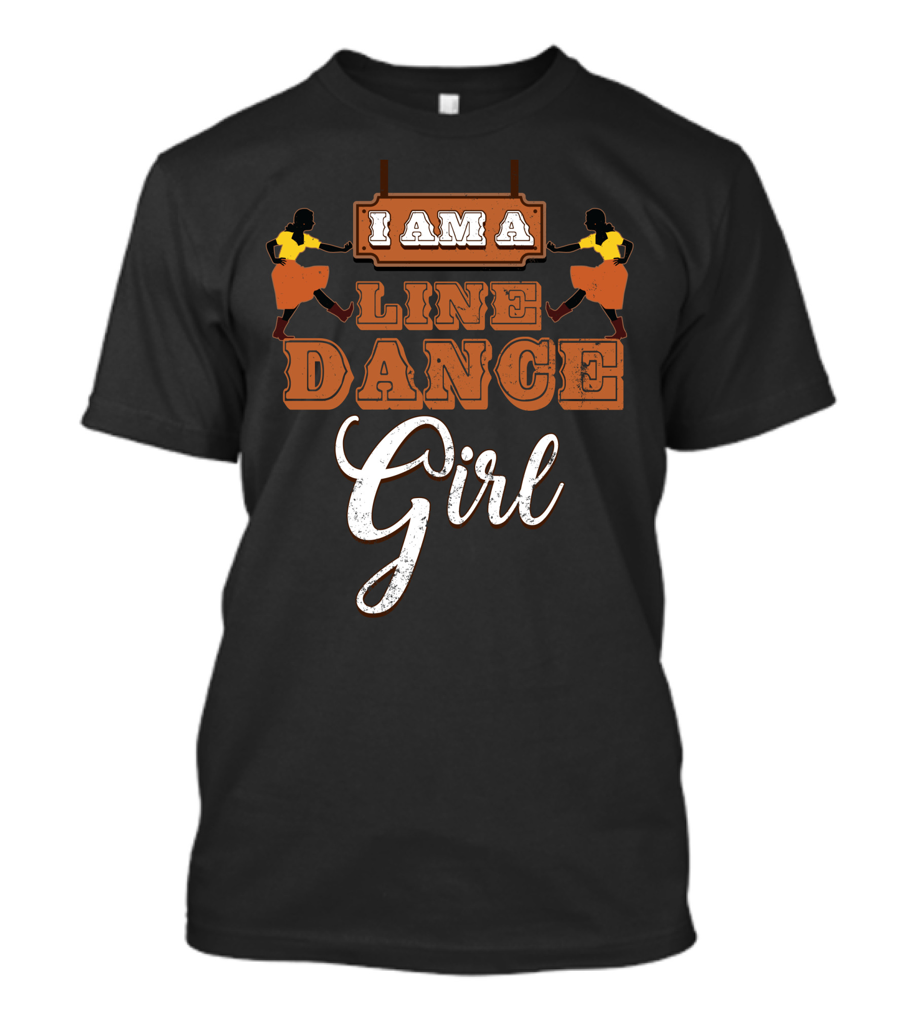 I Am A Line Dance Girl T-Shirt