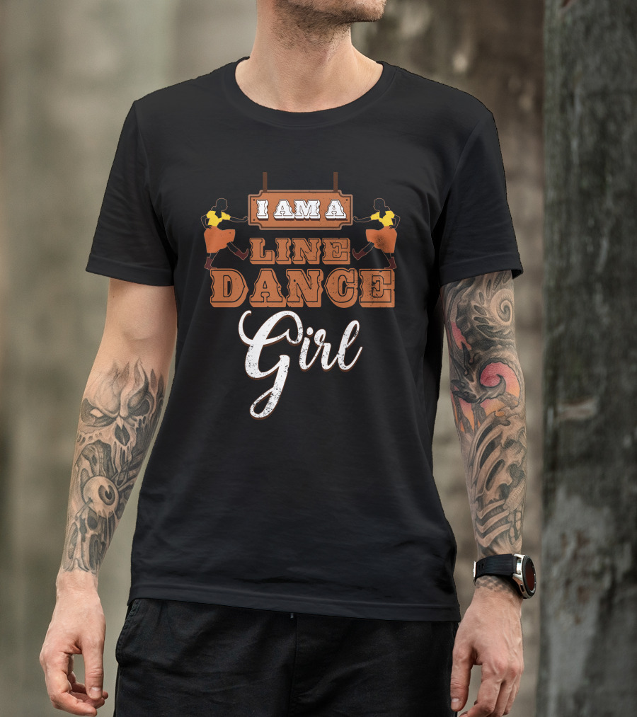 I Am A Line Dance Girl T-Shirt