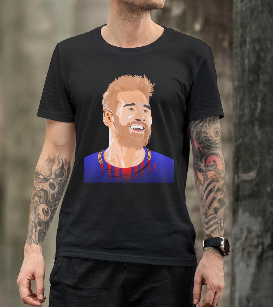 Lio Messi Barcelona Football Legend T-Shirt