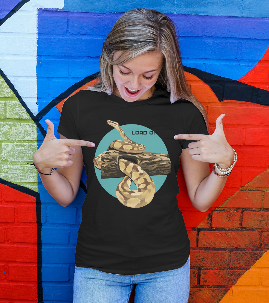 Lord Of Log Snake On Log T-Shirt