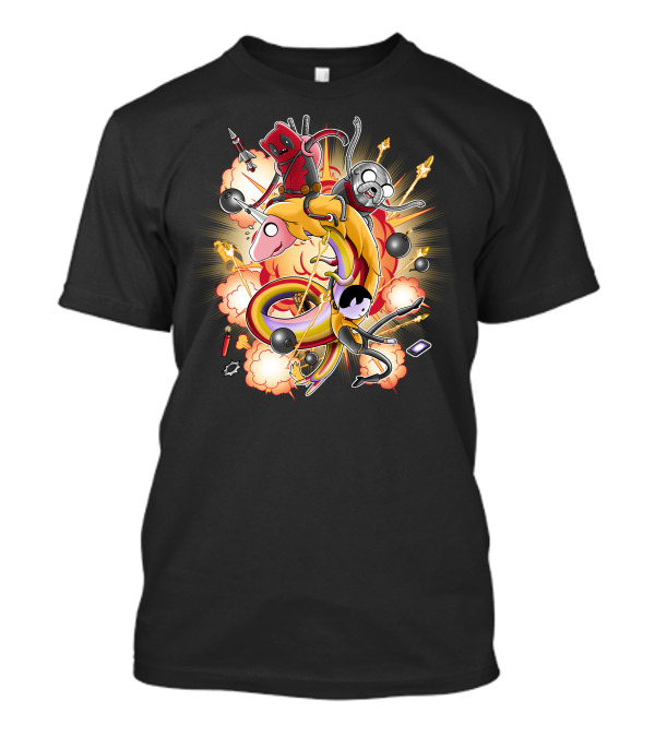 Adventure Mercenary Crossover Explosion T-Shirt