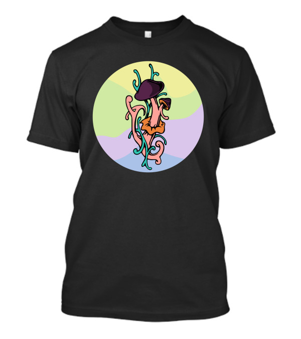Mushroom Vintage Classics Psychedelic Swirl T-Shirt