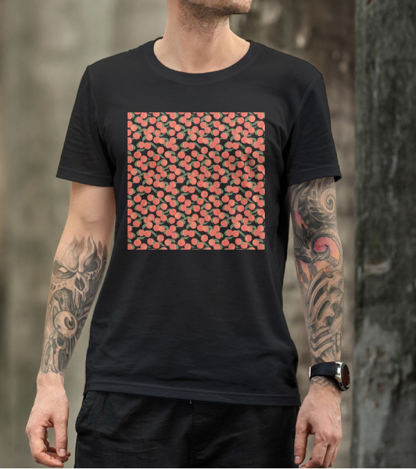 Peach Peachy Peaches Summer Fruit T-Shirt
