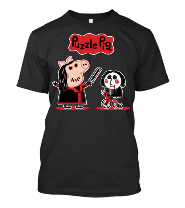 Puzzle Pig Saw T-Shirt