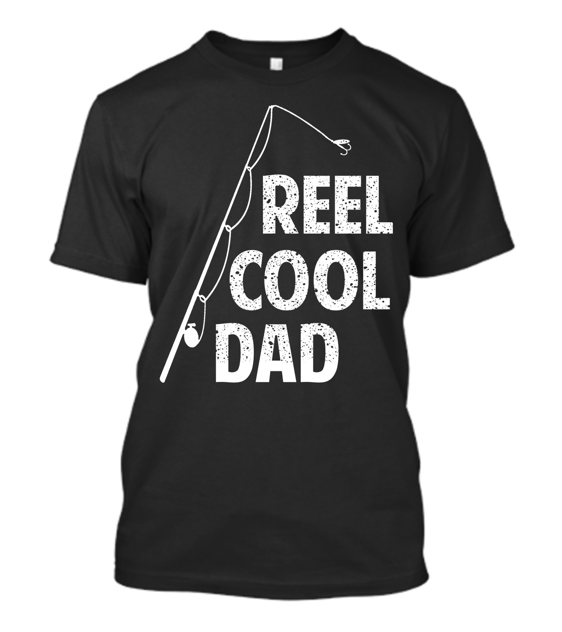 Reel Cool Dad Fishing Rod T-Shirt