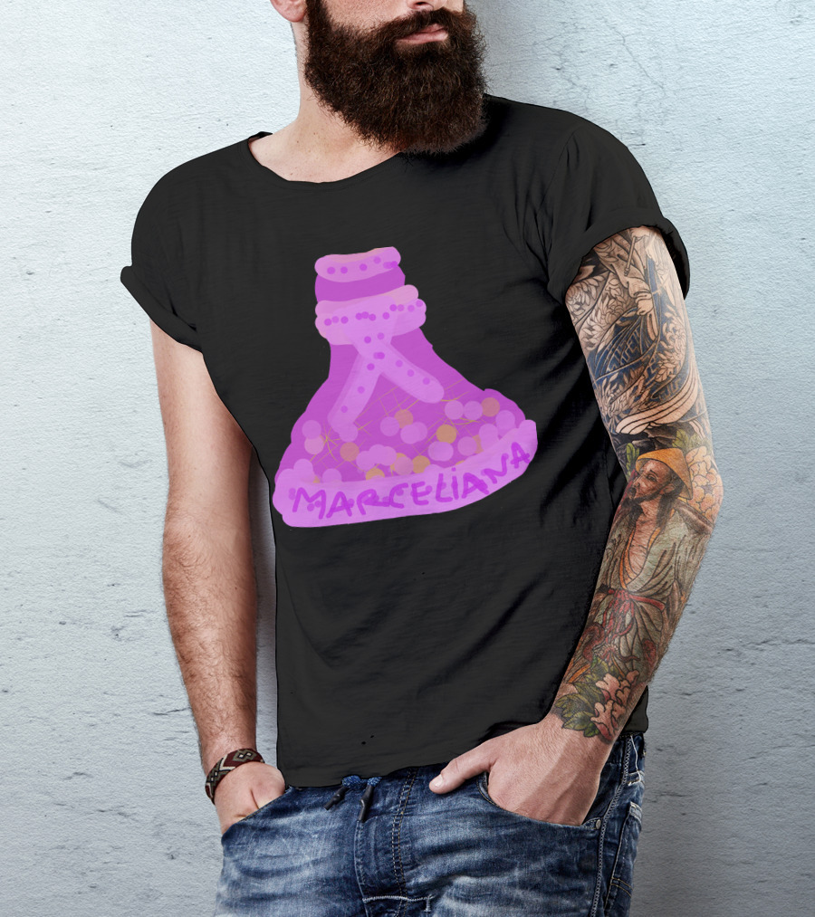 Princess Marceliana Pink Gold Beaded Gown Elegance T-Shirt