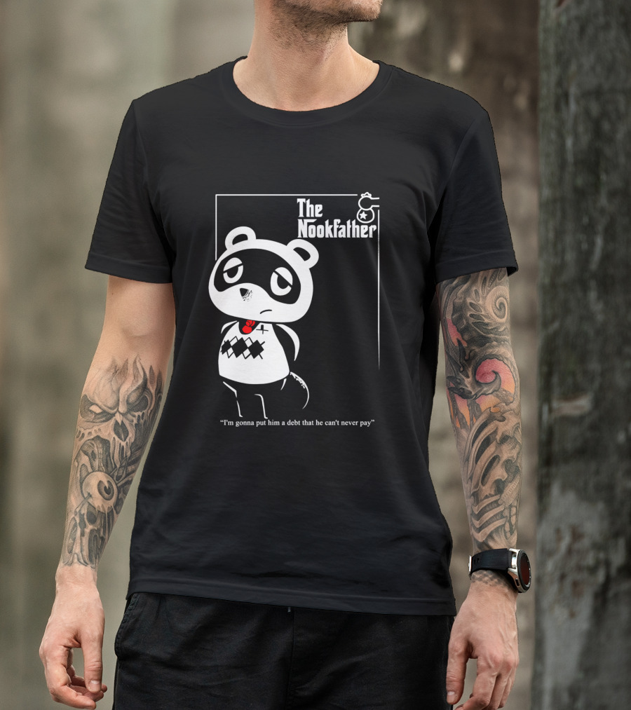 The Nookfather I'm Gonna Put Him A Debt That He Can't Never Pay Panda With Red Tie T-Shirt