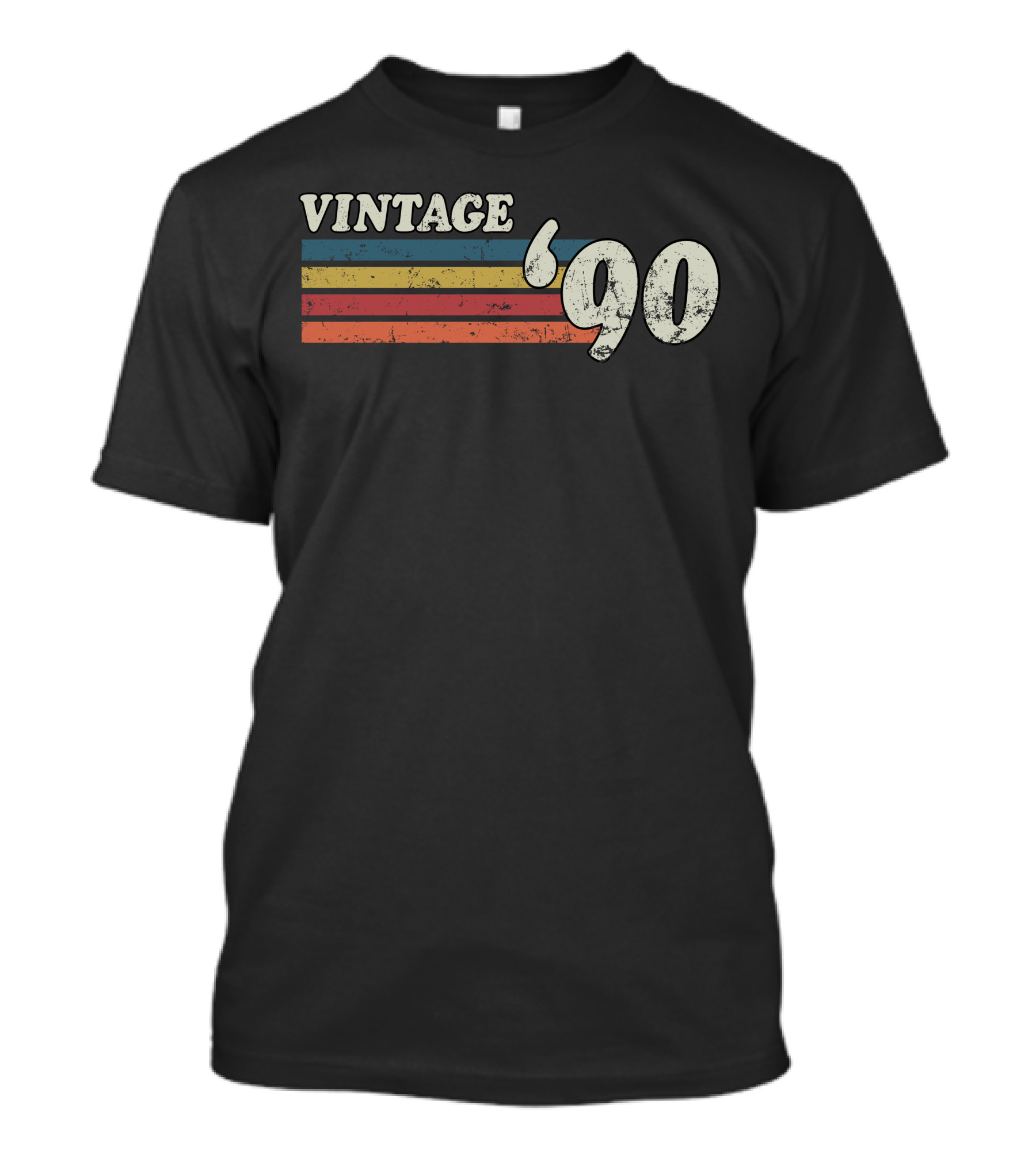 Vintage '90 Retro Stripes T-Shirt