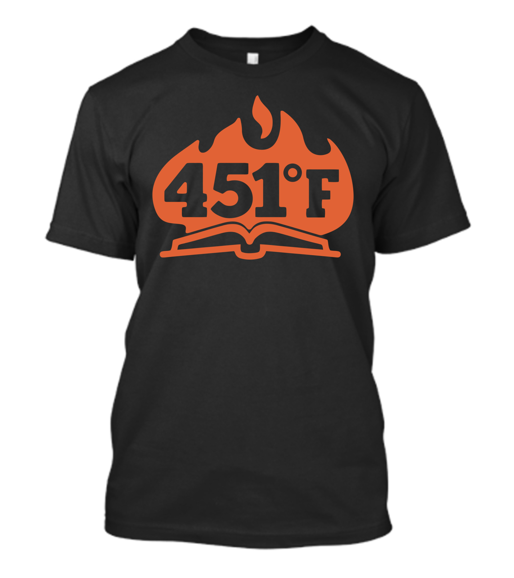 451°F Burning Book T-Shirt