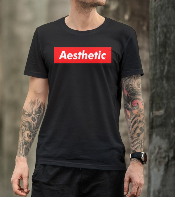 Aesthetic Red Box T-Shirt