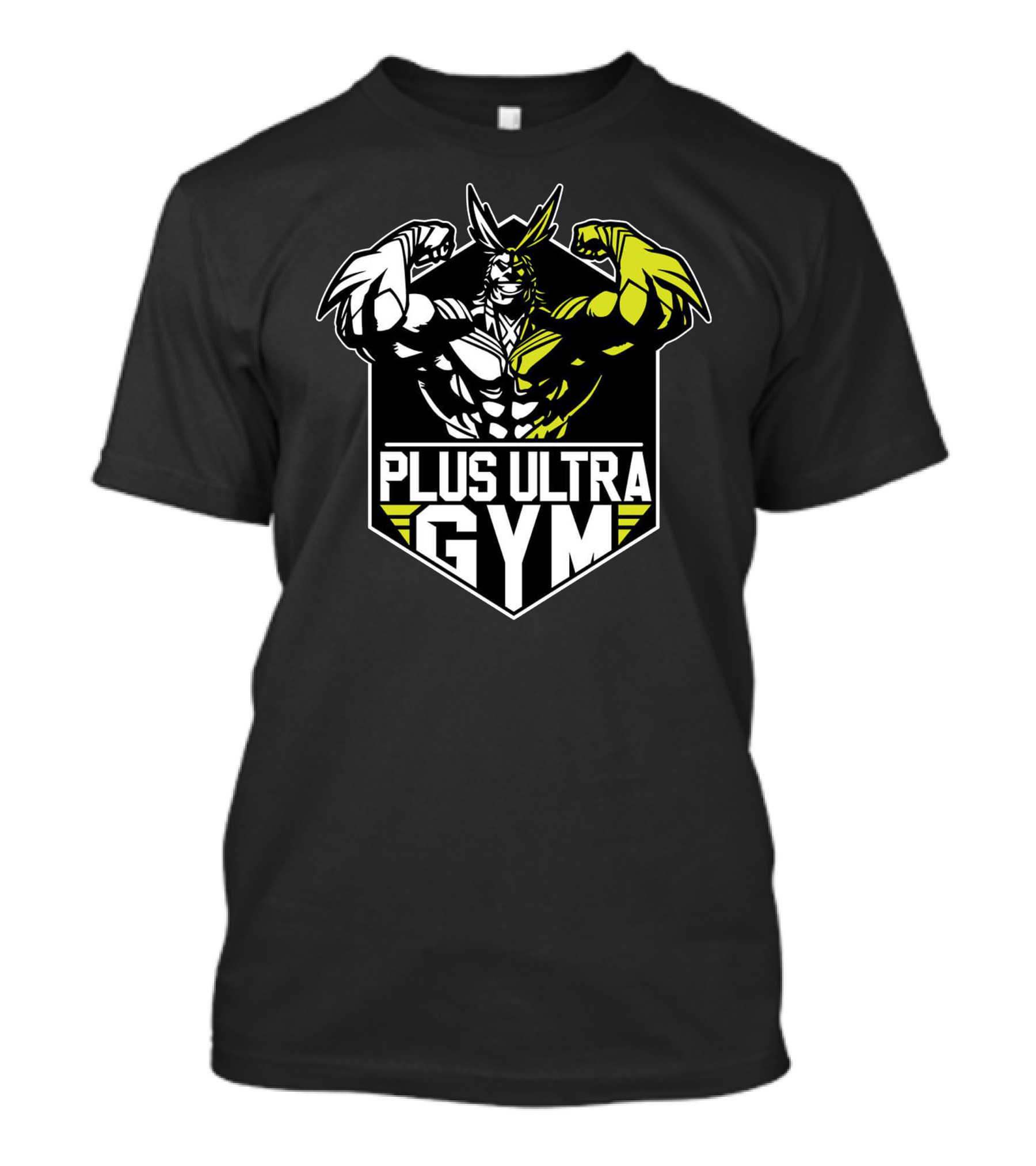 Plus Ultra Gym All Might Workout Hero Fitness T-Shirt