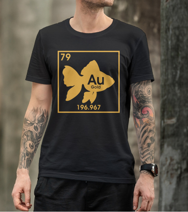 79 Au Gold 196.967 Fish Element T-Shirt