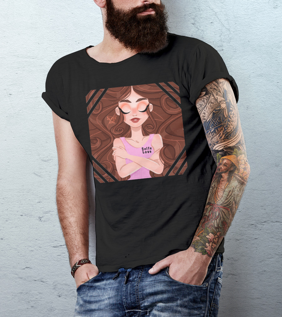 Self Love Illustration By Janna Ays T-Shirt