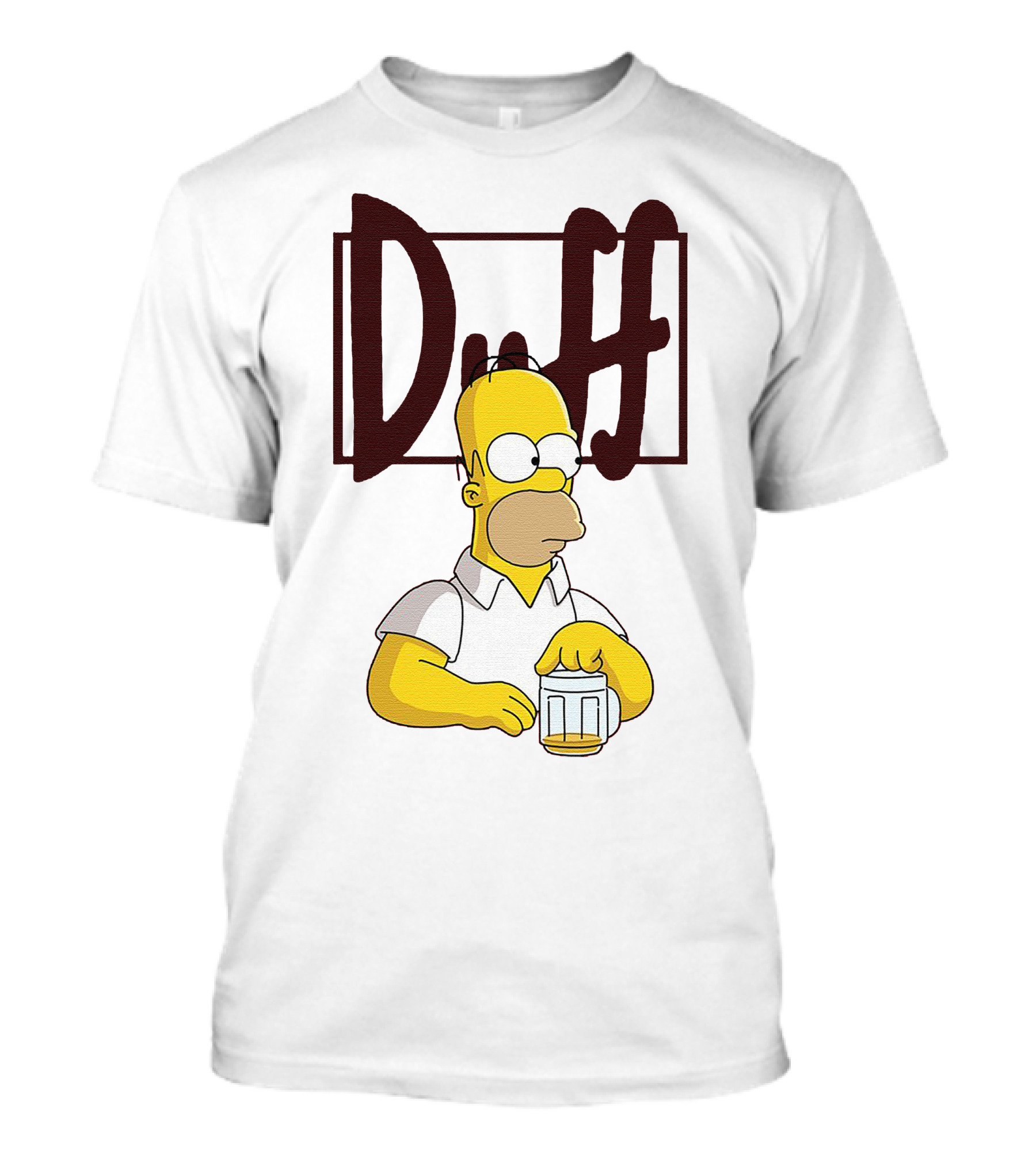 Duff Homer The Simpsons Beer T-Shirt