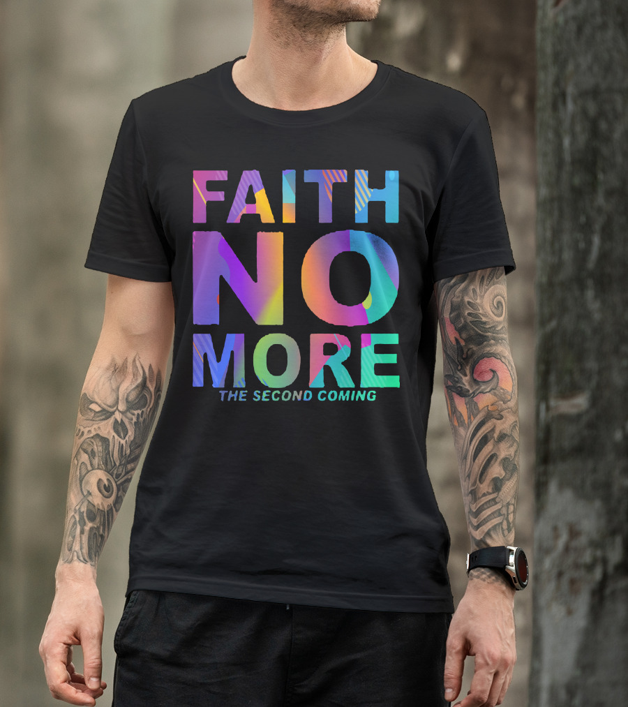 Faith No More The Second Coming Fluid Color T-Shirt