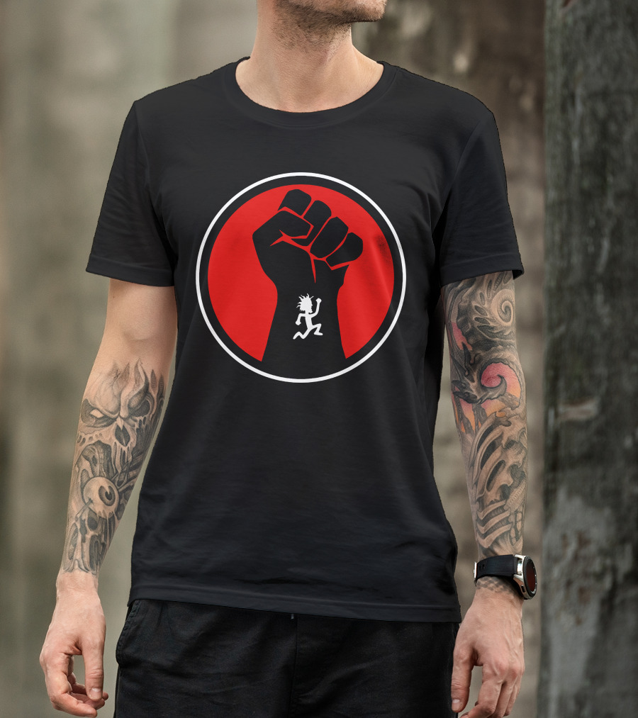 Golden Powers Juggalo Fist Iconic T-Shirt