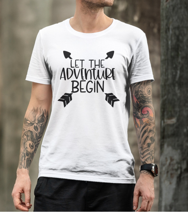 Let The Adventure Begin Arrows T-Shirt