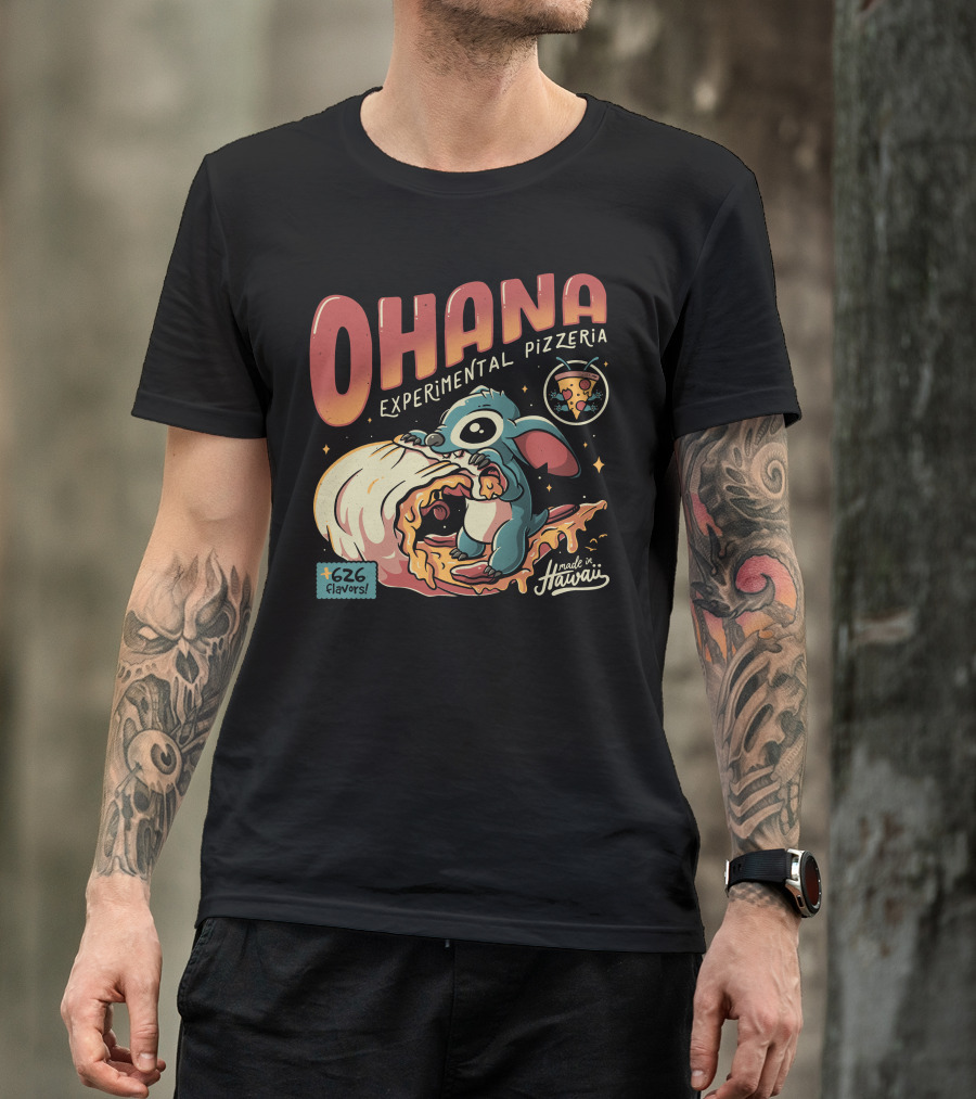 OHANA Experimental Pizzeria Made In Hawaii 626 Flavors T-Shirt