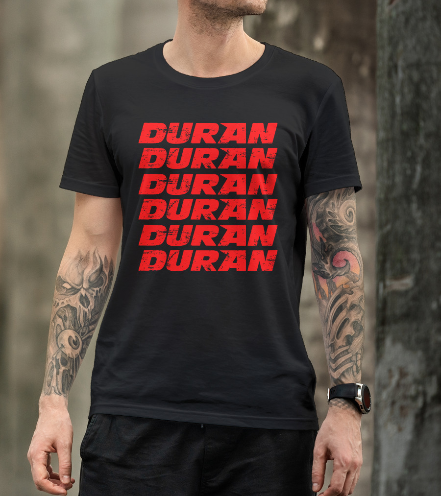 Duran Duran Planet Earth Repeated Text T-Shirt