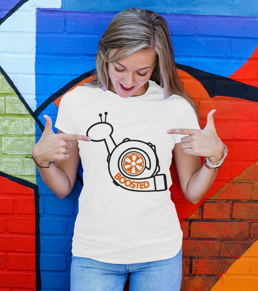 BOOSTED Snail Turbo Charger T-Shirt
