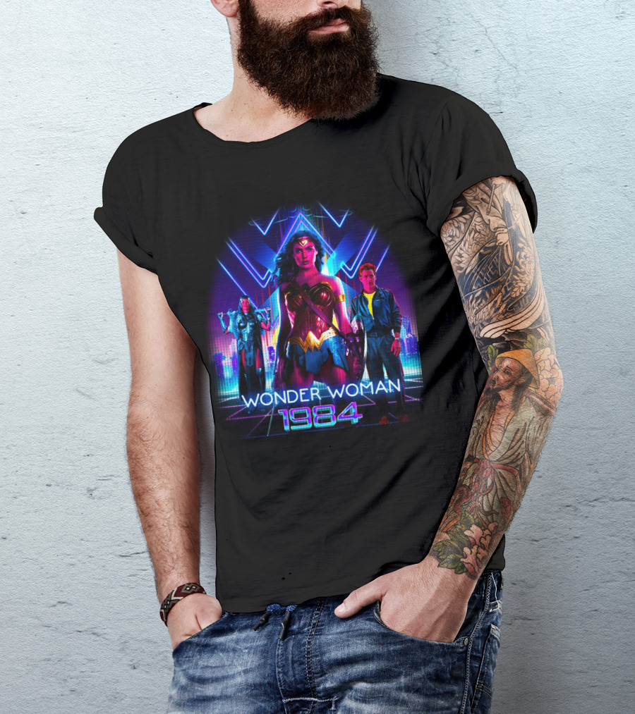 Wonder Woman 1984 The Future Of Justice Begins With Her T-Shirt