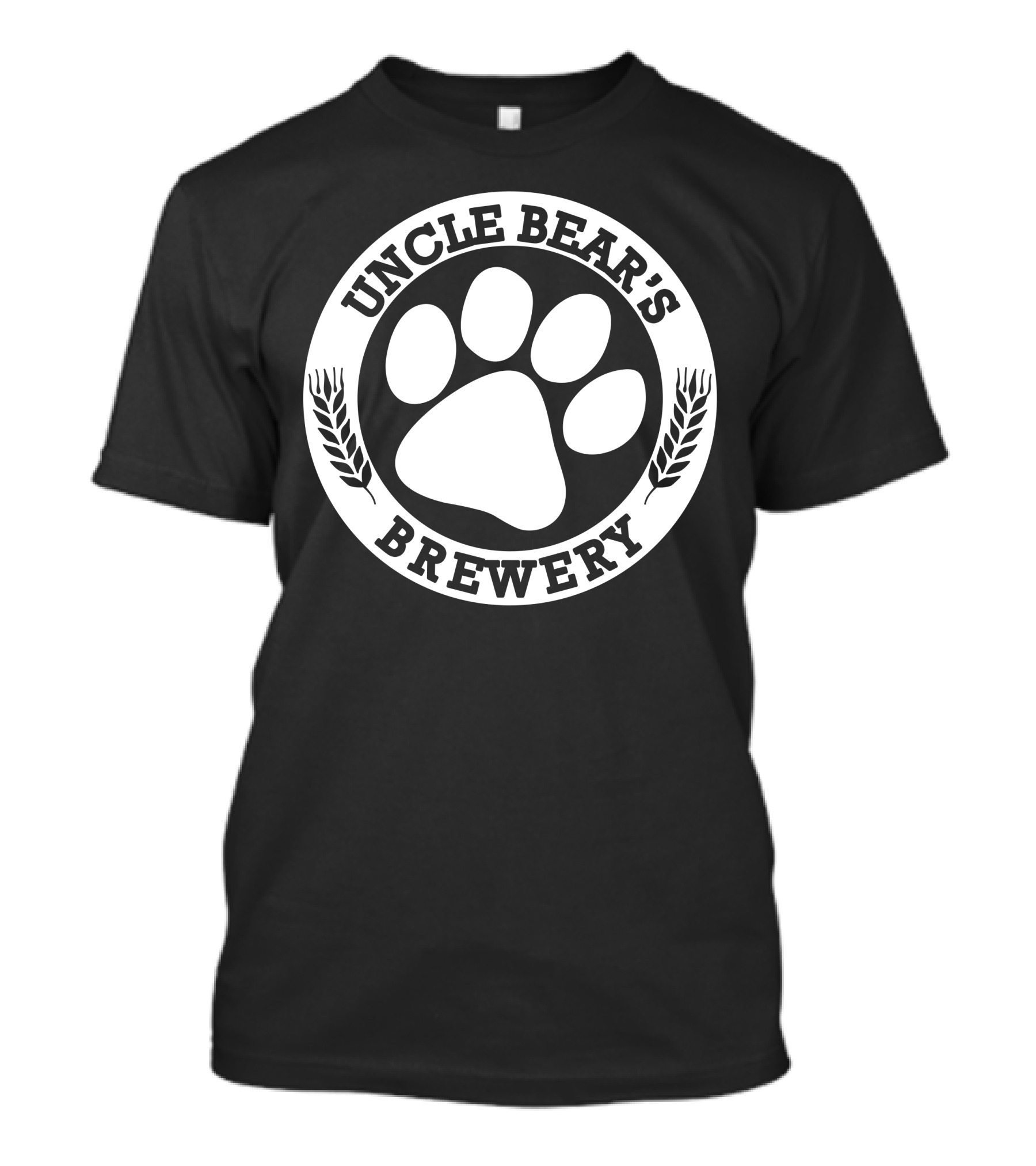 Uncle Bear's Brewery Paw Prints T-Shirt