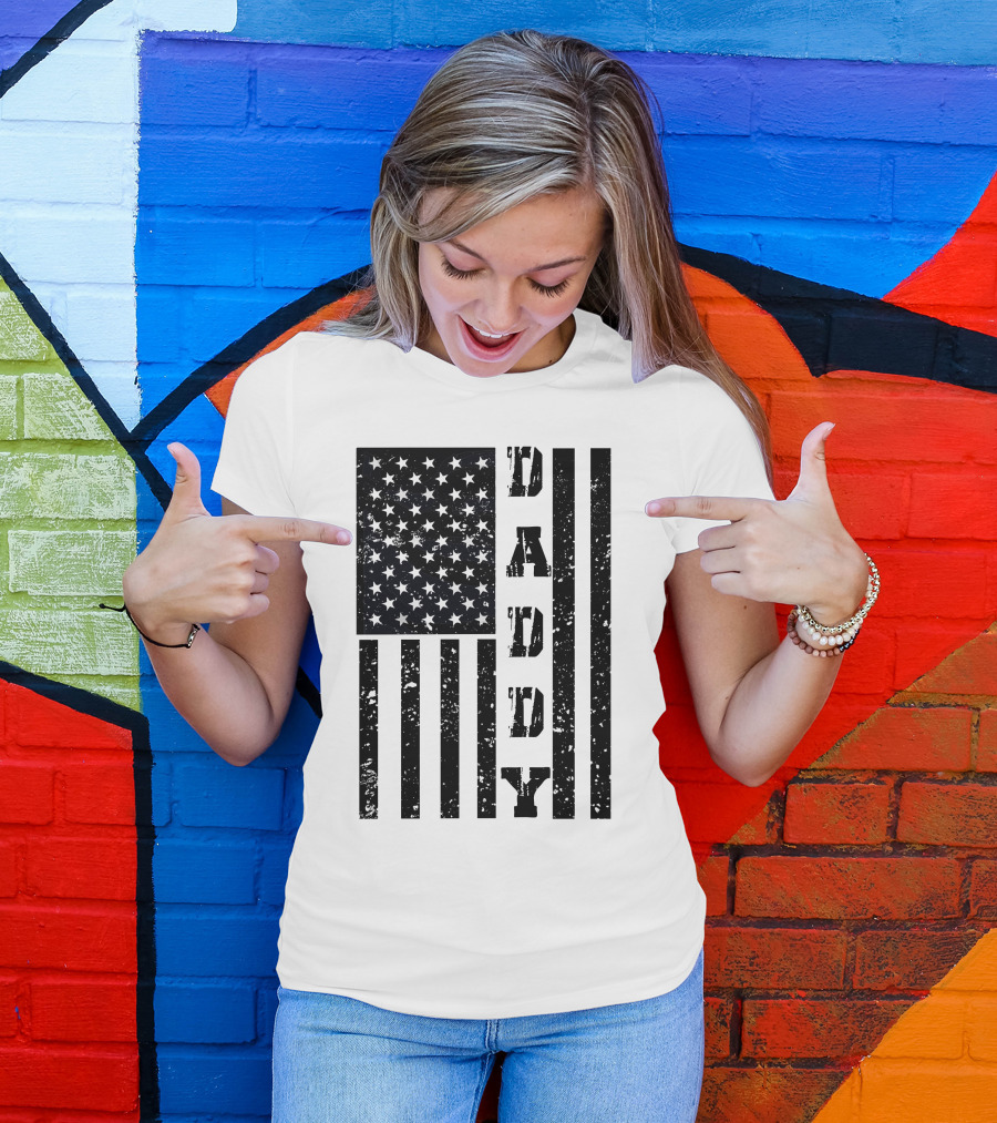 USA Daddy Flag T-Shirt