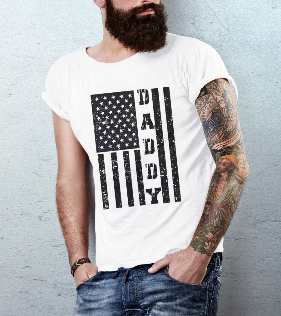 USA Daddy Flag T-Shirt
