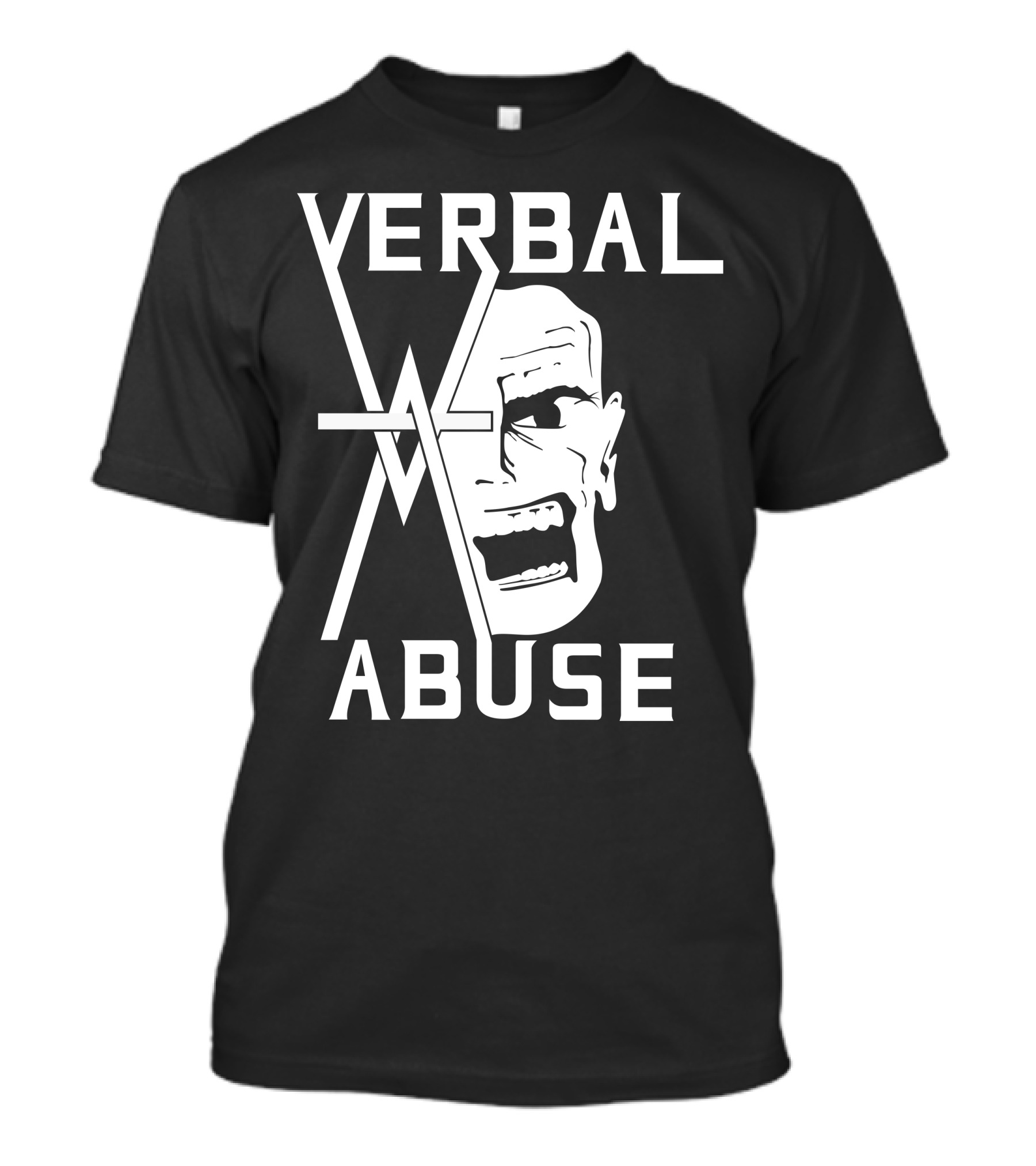 Verbal Abuse Face T-Shirt