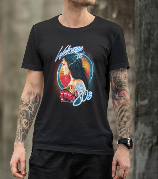 Welcome To The 80s Wonder Woman T-Shirt