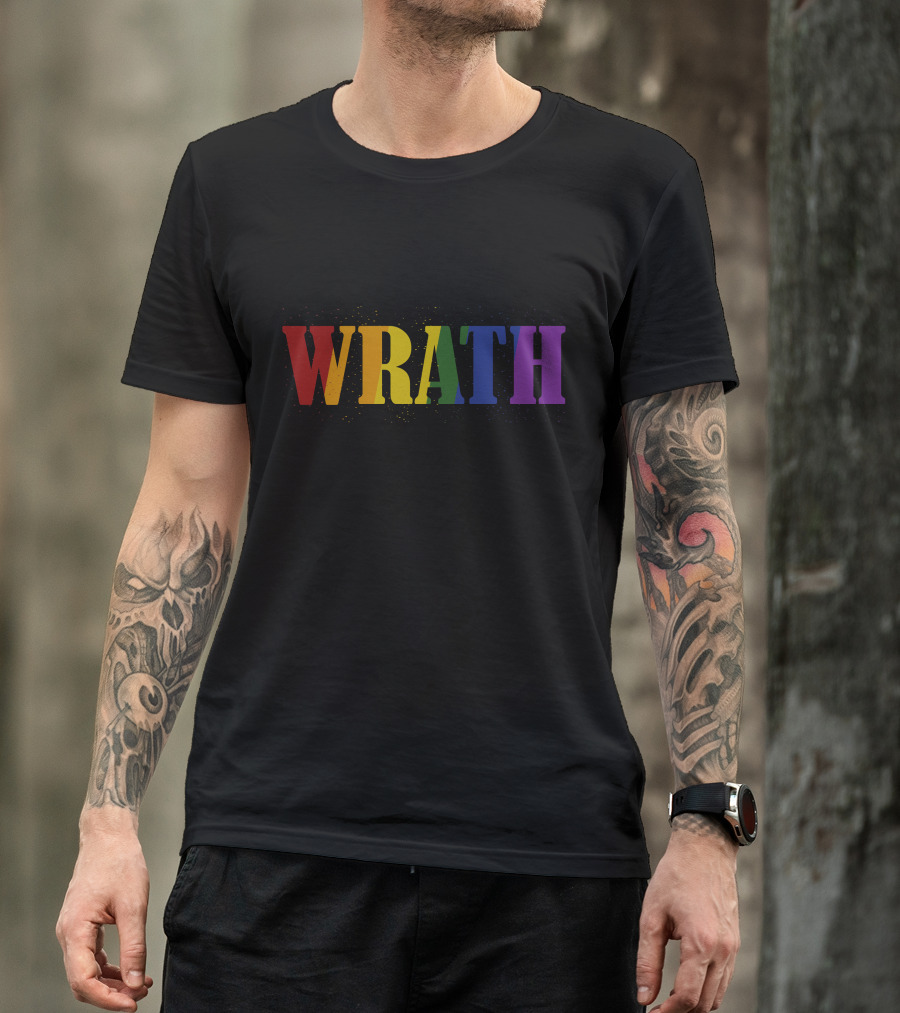 Wrath In Rainbow Colors T-Shirt