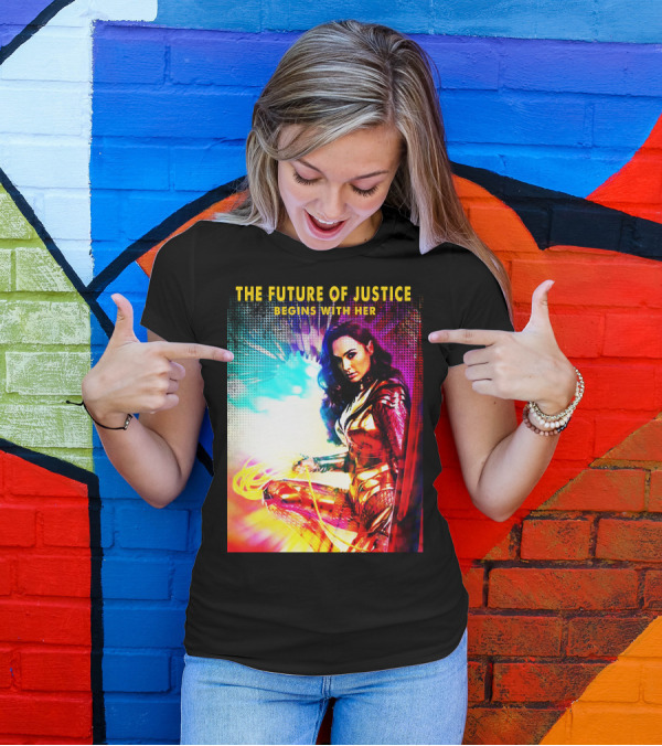 The Future Of Justice Begins With Her WW1984 T-Shirt