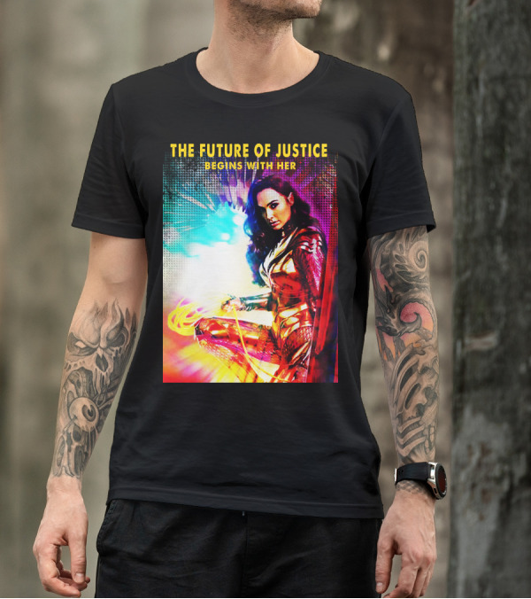 The Future Of Justice Begins With Her WW1984 T-Shirt
