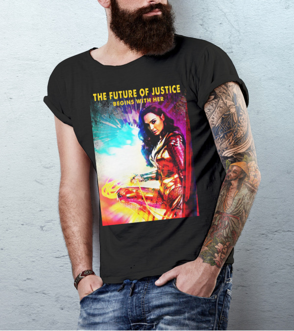 The Future Of Justice Begins With Her WW1984 T-Shirt