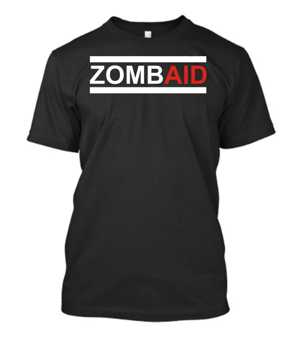 Zombaid Logo Black White T-Shirt