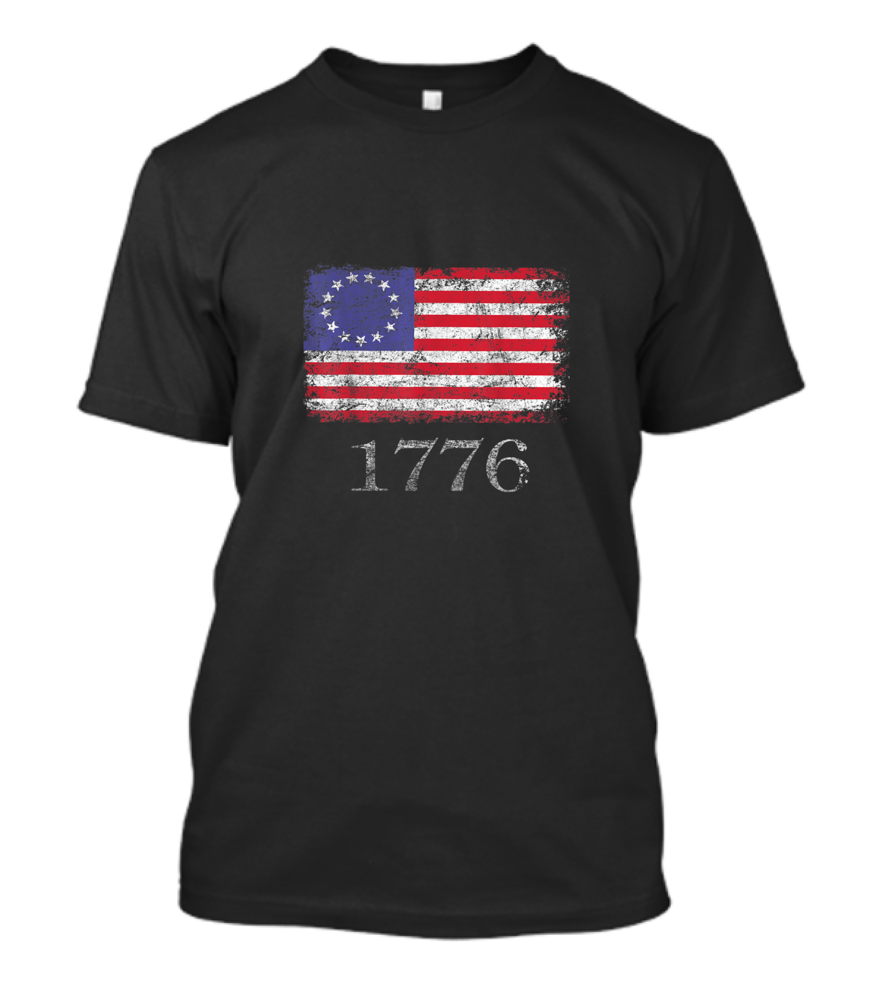 Betsy Ross American Flag 1776 4Th Of July T-Shirt