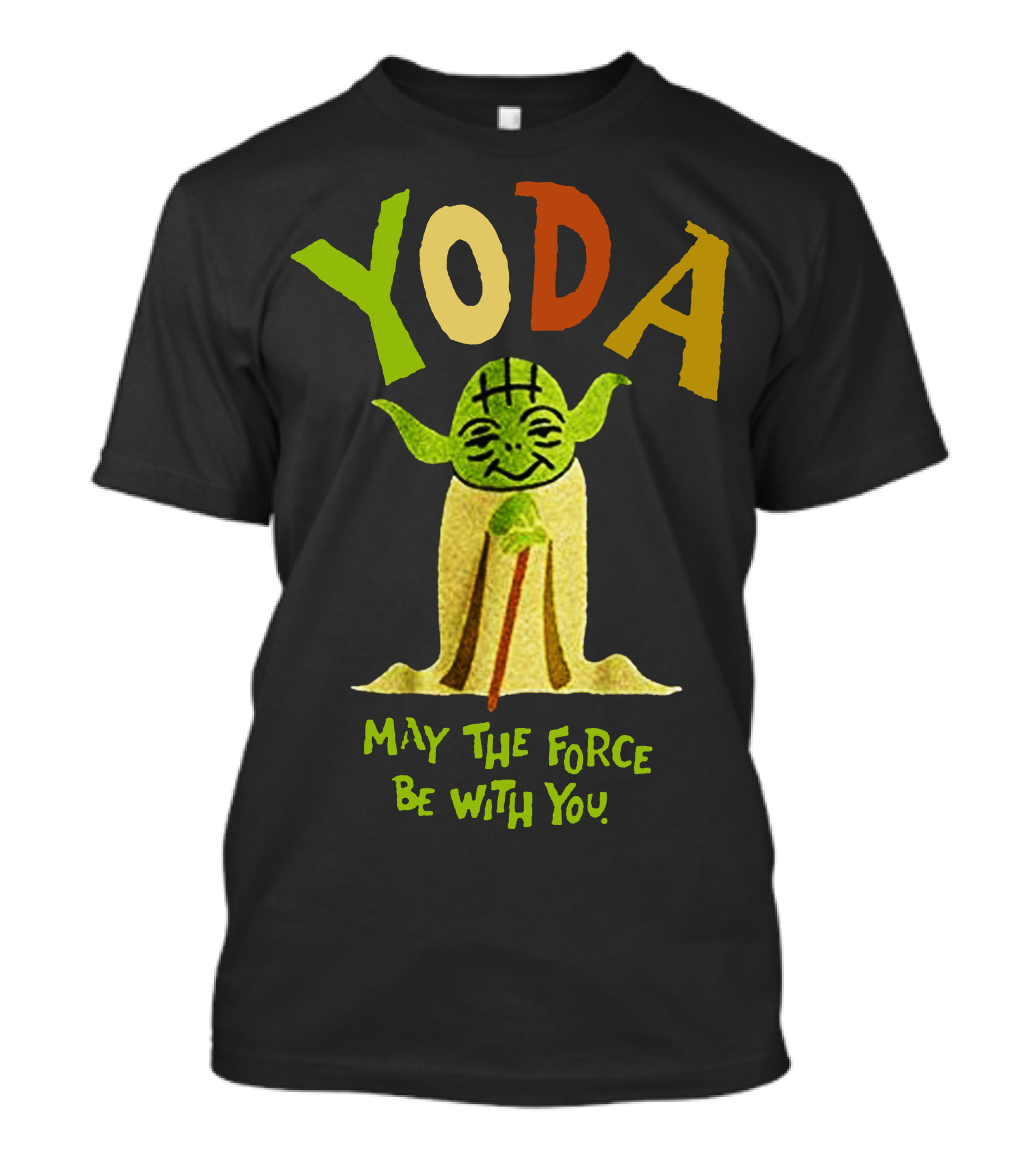 Yoda May The Force Be With You T-Shirt