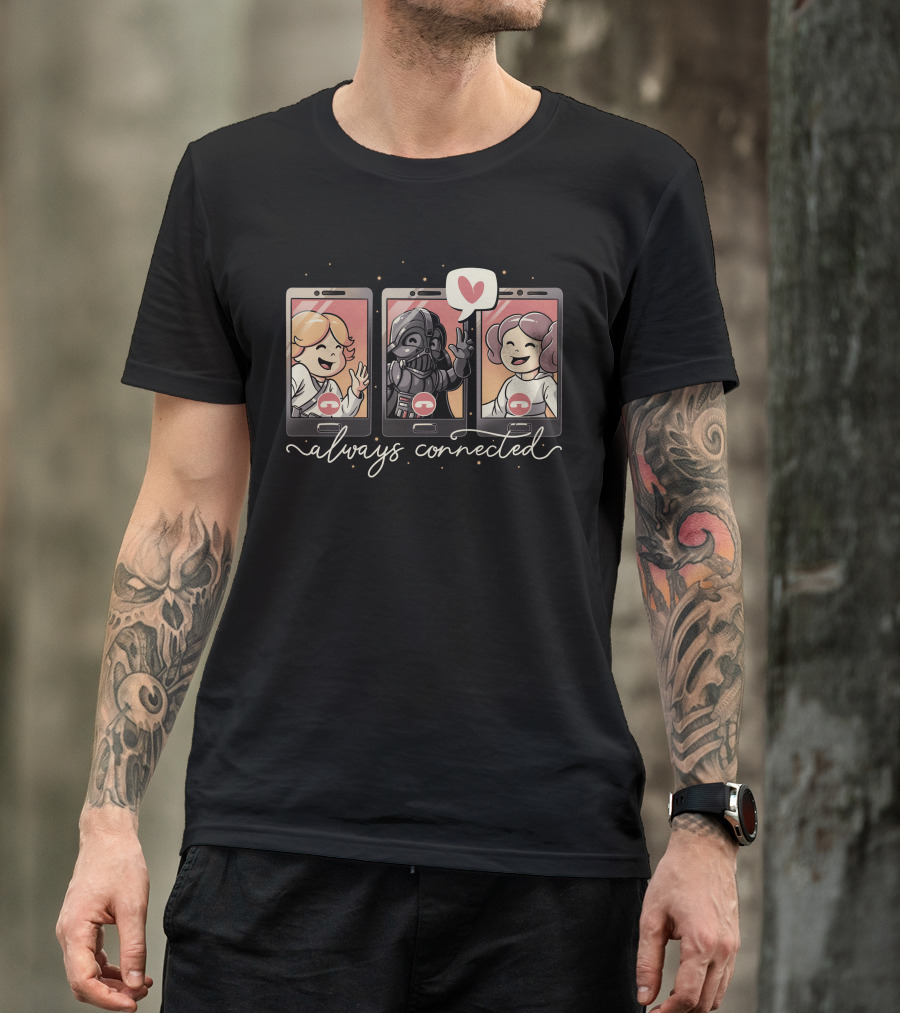 Always Connected Family Connection Video Call T-Shirt