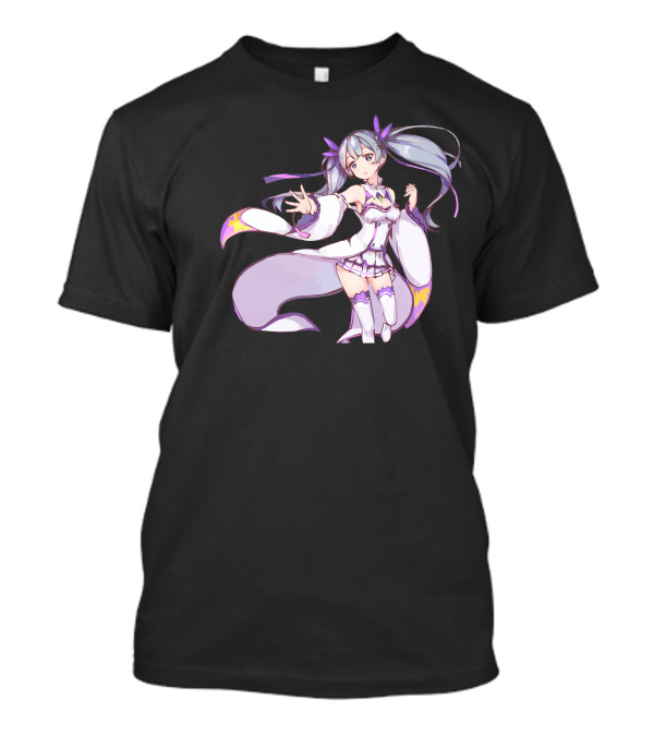 Re Zero Emilia Anime Character T-Shirt