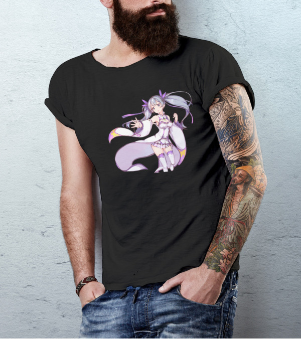 Re Zero Emilia Anime Character T-Shirt