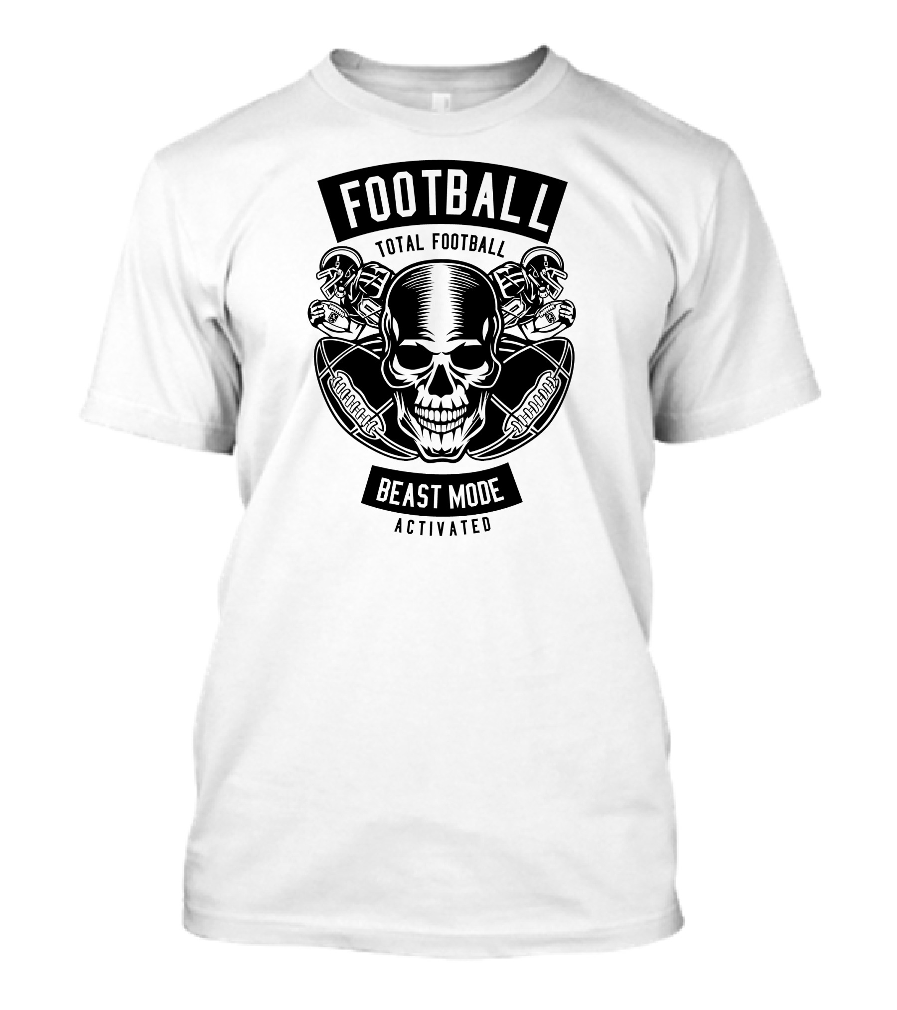 Football Beast Mode Activated Total Football T-Shirt