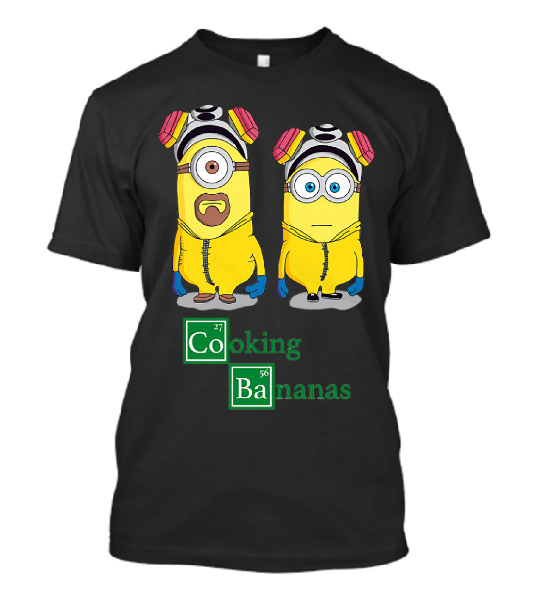 Cooking Bananas Minion Parody With Breaking Bad Style Elements T-Shirt