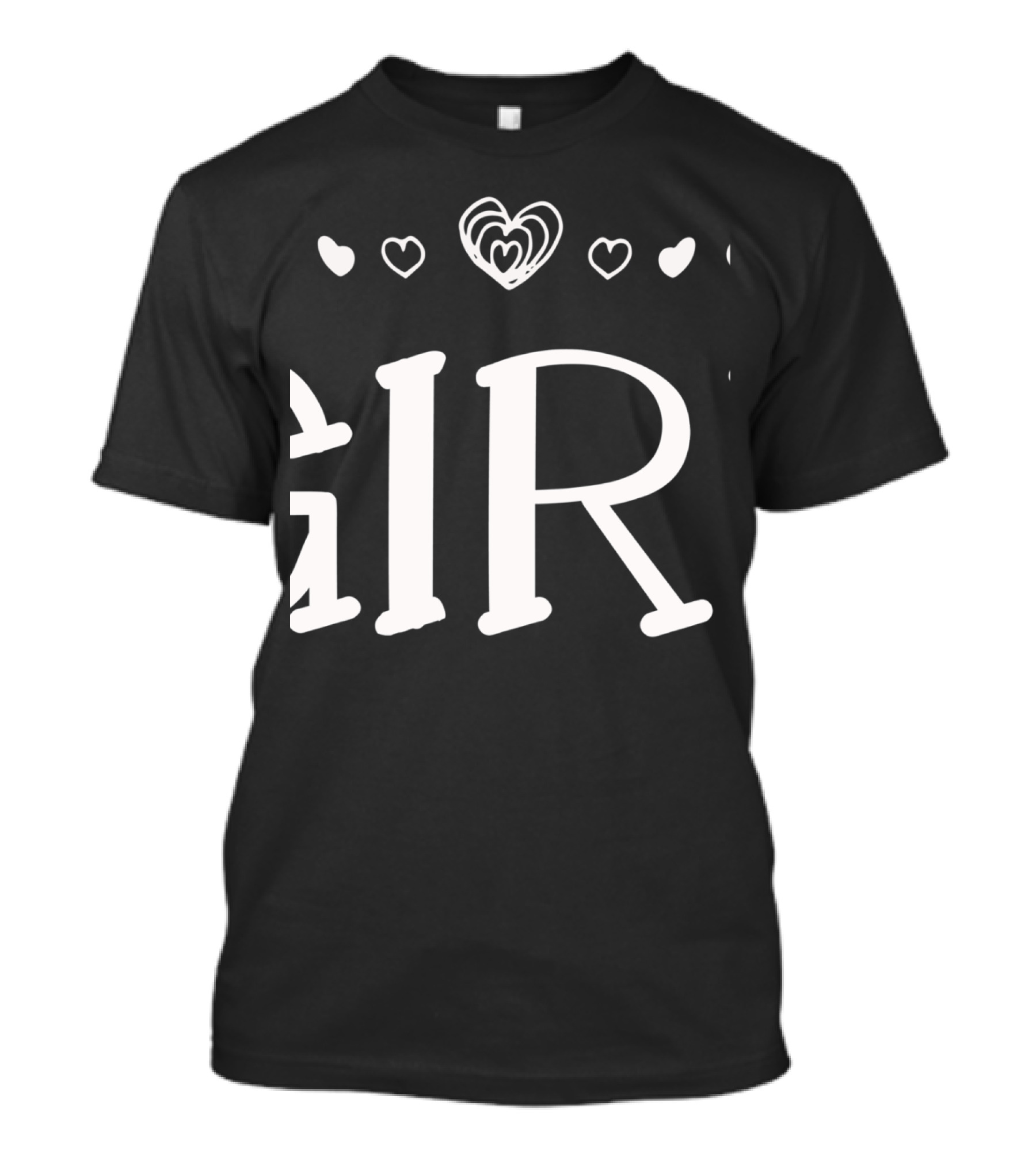 German Shepherd Girl Heart T-Shirt