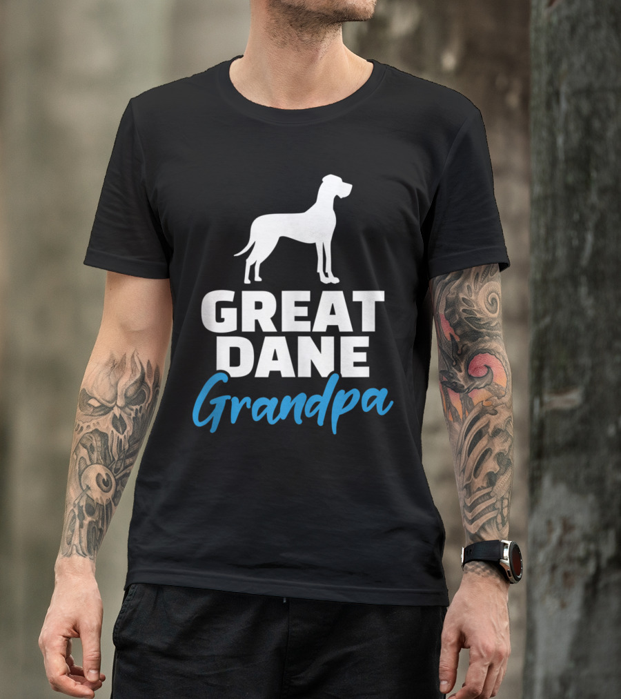 Great Dane Grandpa T-Shirt