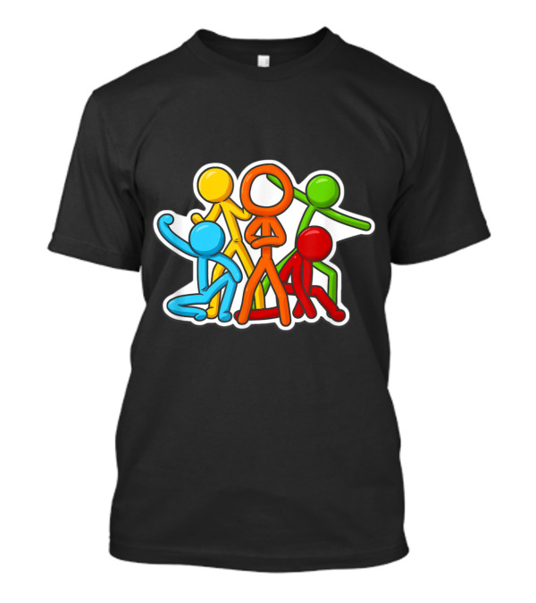 Animator Vs Animation Stick Figures Alan Becker T-Shirt