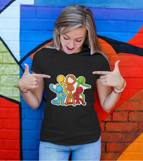Animator Vs Animation Stick Figures Alan Becker T-Shirt