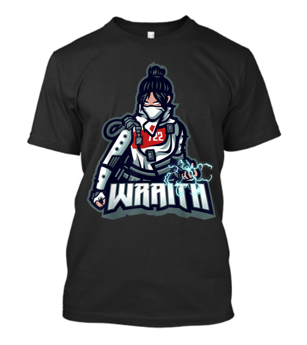 Apex Legends Video Gamer Wraith M12 Electricity T-Shirt