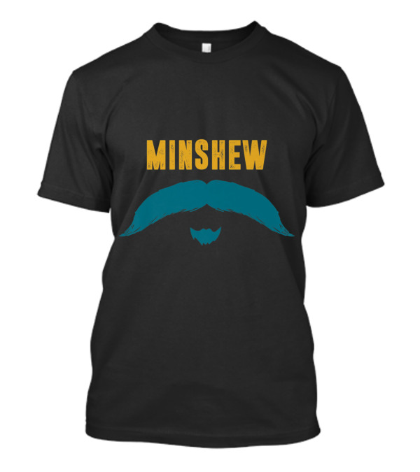 Funny Football Minshew Mustache Fan Jacksonville Fu Manchu Premium T-Shirt