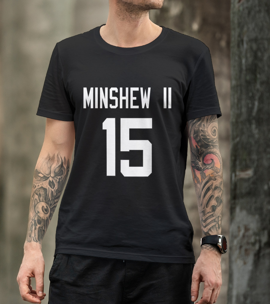 Gardner Minshew II 15 Jacksonville Football T-Shirt